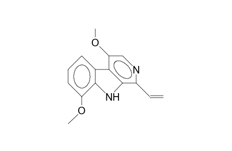 4,8-dimethoxy-1-vinyl-9H-$b-carboline