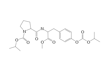 L-pro-L-tyr, N,o-di(Isopropyloxycarbonyl)-, methyl ester (isomer 1)