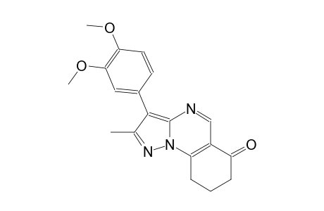 pyrazolo[1,5-a]quinazolin-6(7H)-one, 3-(3,4-dimethoxyphenyl)-8,9-dihydro-2-methyl-