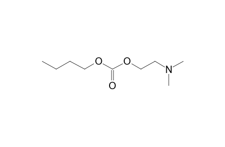 Carbonic acid, butyl 2-dimethylaminoethyl ester