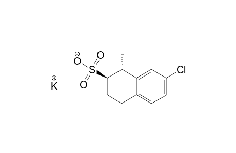 (1R,2R)-7-CHLORO-1-METHYL-1,2,3,4-TETRAHYDRONAPHTHALENE-2-KALIUMSULFONATE