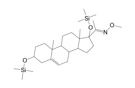 3,17-Bis[(trimethylsilyl)oxy]pregn-5-en-20-one o-methyloxime