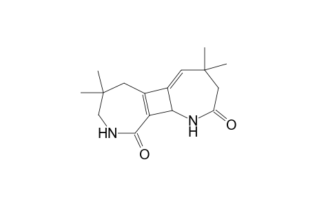 6,6,11,11-Tetramethyl-4,14-diazatricyclo[7.7.0.0(8,14)]tetradeca-2(8),9,dien-3,13-dione