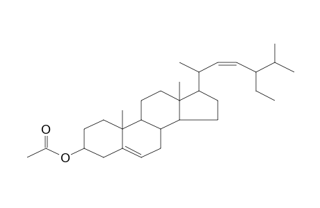 Stigmasta-5,22-dien-3-ol, acetate, (3.beta.,22Z)-