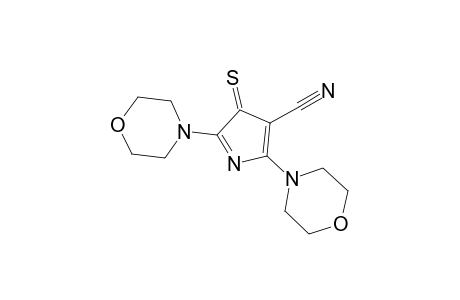 4-CYANO-2,5-DIMORPHOLINO-3-H-PYRROLE-3-THIONE