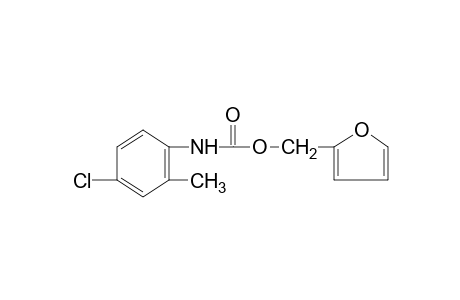 4-chloro-2-methylcarbanilic acid, furfuryl ester