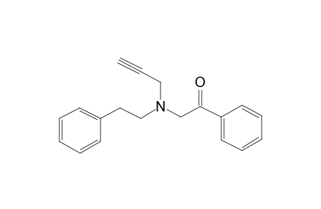 1-Phenyl-2-[(2-phenylethyl)(prop-2-yn-1-yl)amino]ethanone