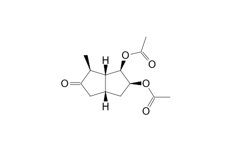 EXO,EXO-7,8-DIACETOXY-EXO-2-METHYL-CIS-BICYCLO-[3.3.0]-OCTAN-3-ON