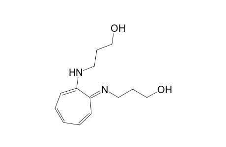 3-[[2-[(3-Hydroxypropyl)amino]-2,4,6-cycloheptatrienylidene]amino]e-1-propanol