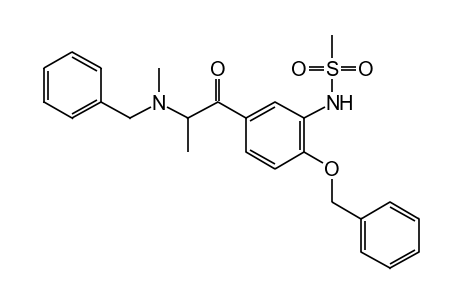 5'-(N-benzyl-N-methylalanyl)-2'-(benzyloxy)methanesulfonanilide