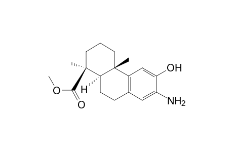 METHYL-13-AMINO,12-HYDROXYPODOCARPA-8,11,13-TRIEN-19-OATE