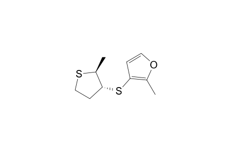 2-Methyl-3-(trans-2-methyl-3-tetrahydrothienylthio)-furan