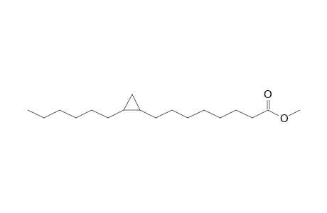 Cyclopropaneoctanoic acid, 2-hexyl-, methyl ester