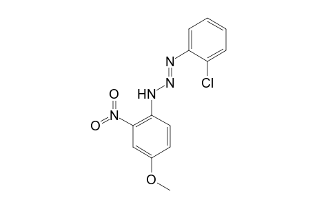 1-(2-Chlorophenyl)-3-(4-methoxy-2-nitrophenyl)triazene