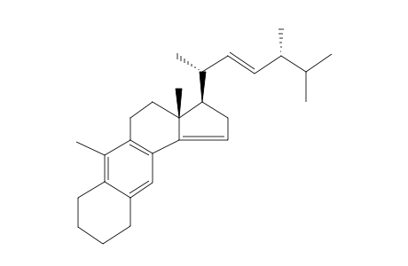 Anthraergosta-5,7,9(10),14,22-pentene