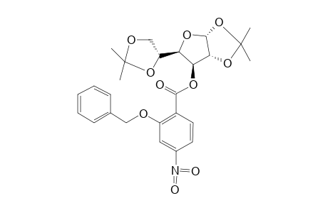 1,2:5,6-DI-O-ISOPROPYLIDENEGLUCOFURANOSIDE, 2-(BENZYLOXY)-4-NITROBENZOATE