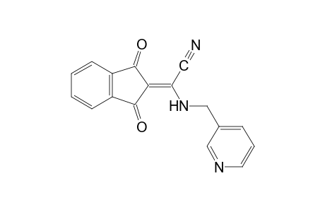1,3-dioxo-alpha-{[(3-pyridyl)methyl]amino}-delta2,alpha-indanacetonitrile