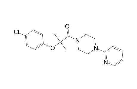 1-[2-(4-Chlorophenoxy)-2-methylpropanoyl]-4-(2-pyridinyl)piperazine