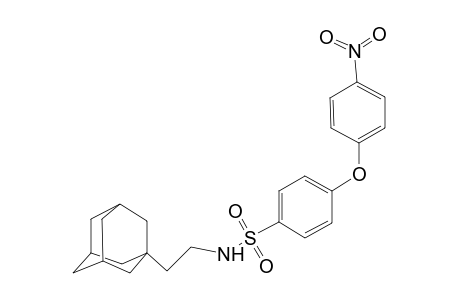 N-[2-(1-adamantyl)ethyl]-4-(4-nitrophenoxy)benzenesulfonamide