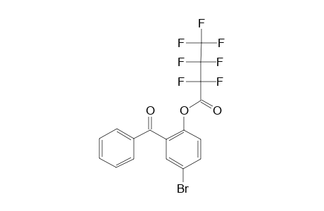 2-Hydroxy-5-bromobenzophenone, heptafluorobutyrate