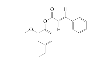 trans-4-allyl-2-methoxyphenol, cinnamate