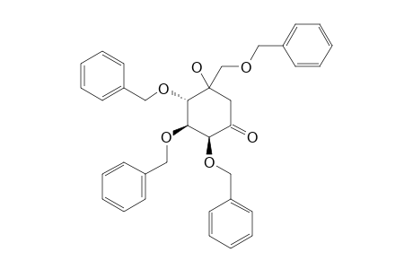 2,3,4,7-TETRA-O-BENZYL-2-EPI-5-EPI-[6-(2)H(2)]-VALIOLONE