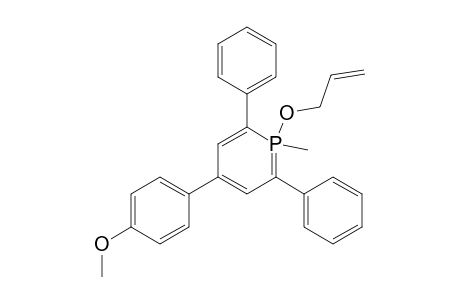 Phosphorin, 1,1-dihydro-4-(4-methoxyphenyl)-1-methyl-2,6-diphenyl-1-(2-propenylox y)-