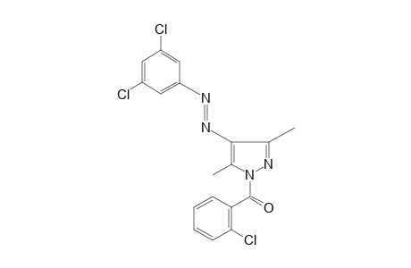 1-(o-chlorobenzoyl)-4-[(3,5-dichlorophenyl)azo]-3,5-dimethylpyrazole