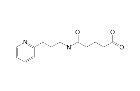 4-{[3-(Pyridin-2-yl)propyl]carbamoyl}butanoic acid