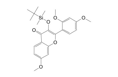 3-(Tert.-butyldimethylsilyl)oxy-7,2',4'-trimethoxyflavone