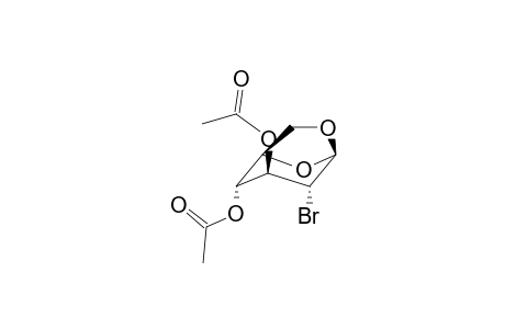 1,6-Anhydro-2-bromo-3,4-di-O-acetyl-b-d-glucopyranose