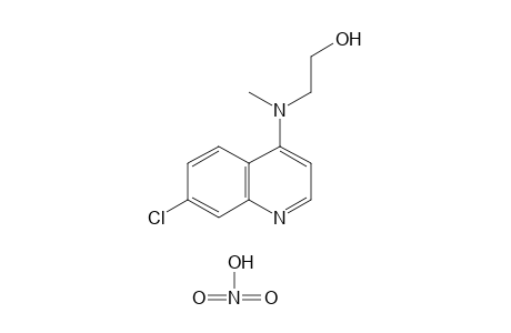 2-[(7-chloro-4-quinolyl)methylamino]ethanol, nitrate