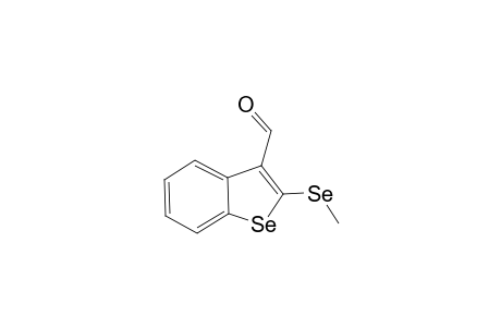 Benzo[b]selenophene-3-carboxaldehyde, 2-(methylseleno)-