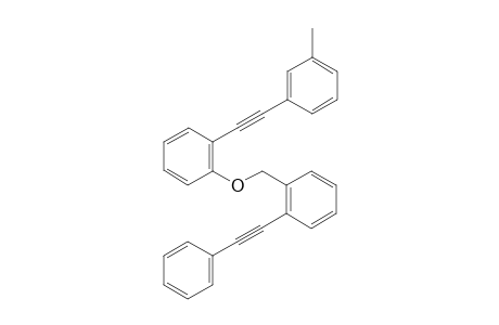 1-(Phenylethynyl)-2-((2-(m-tolylethynyl)phenoxy)methyl)benzene