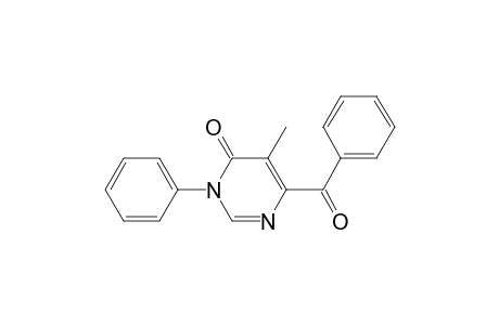 6-Benzoyl-5-methyl-3-phenyl-4(3H)-pyrimidinon