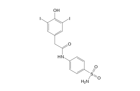 2-(3,5-diiodo-4-hydroxyphenyl)-4'-sulfamoylacetanilide
