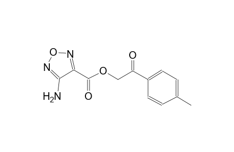 2-(4-methylphenyl)-2-oxoethyl 4-amino-1,2,5-oxadiazole-3-carboxylate