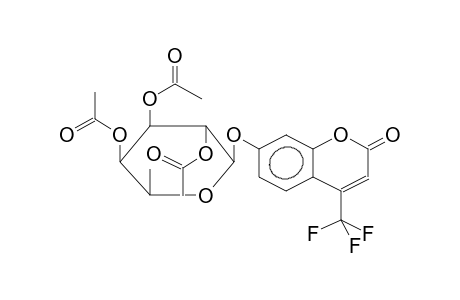 4-TRIFLUOROMETHYLUMBELLIFERYL 2,3,4-TRI-O-ACETYL-BETA-L-FUCOPYRANOSIDE