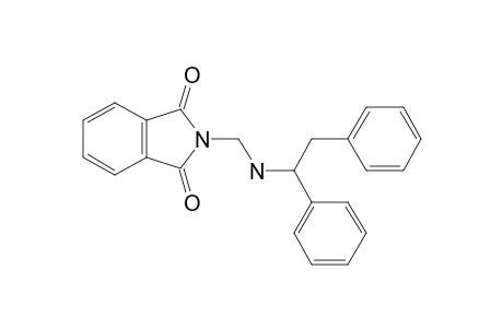 N-{[(1,2-diphenylethyl)amino]methyl}phthalimide