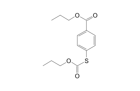 4-Mercaptobenzoic acid, S-(N-propyloxycarbonyl)-, N-propyl ester