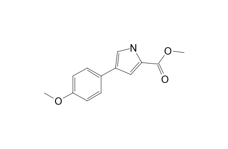 Methyl 4-(p-methoxyphenyl)-1H-pyrrole-2-carboxylate