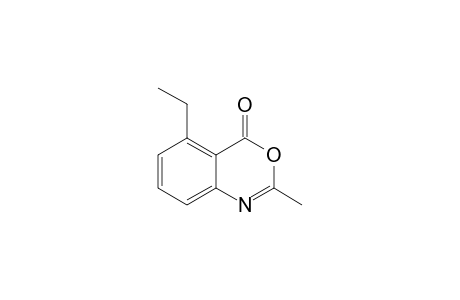 2-METHYL-5-ETHYL-4H-3,1-BENZOXAZIN-4-ONE