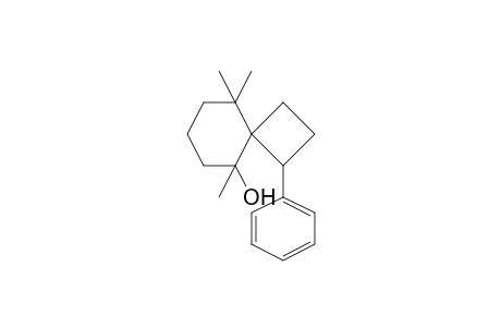5,9,9-Trimethyl-1-phenylspiro[3.5]nonan-5-ol