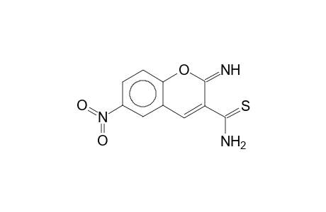 2-Imino-6-nitro-2H-1-benzopyran-3-carbothioamide