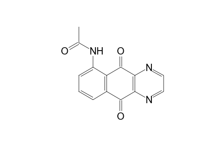 N-(5,10-dihydro-5,10-dioxobenzo[g]quinoxalin-6-yl)acetamide