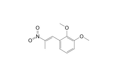 2,3-Dimethoxy-B-methyl-B-nitro-styrene