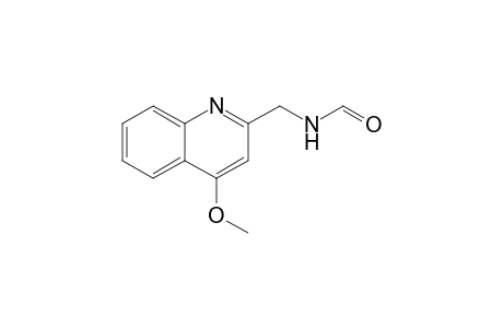 ((4-Methoxy-2-quinolyl)methyl)formamide