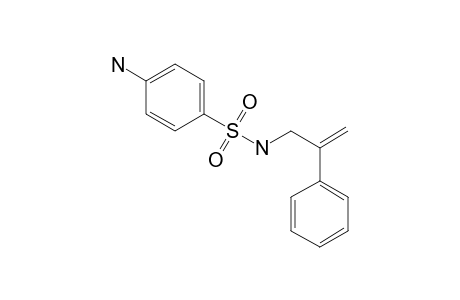 Benzenesulfonamide, 4-amino-N-(2-phenyl-2-propenyl)-