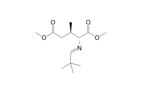 DL-Glutamic acid, N-(2,2-dimethylpropylidene)-3-methyl-, dimethyl ester, erythro-