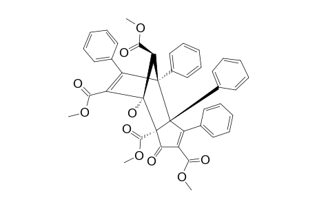 4-HYDROXY-3-OXO-1,6,7,7A-TETRAPHENYL-3,4,7,7A-TETRAHYDRO-4,7-METHANO-INDENE-2,3A,5,8-TETRACARBOXYLIC-ACID-TETRAMETHYLESTER